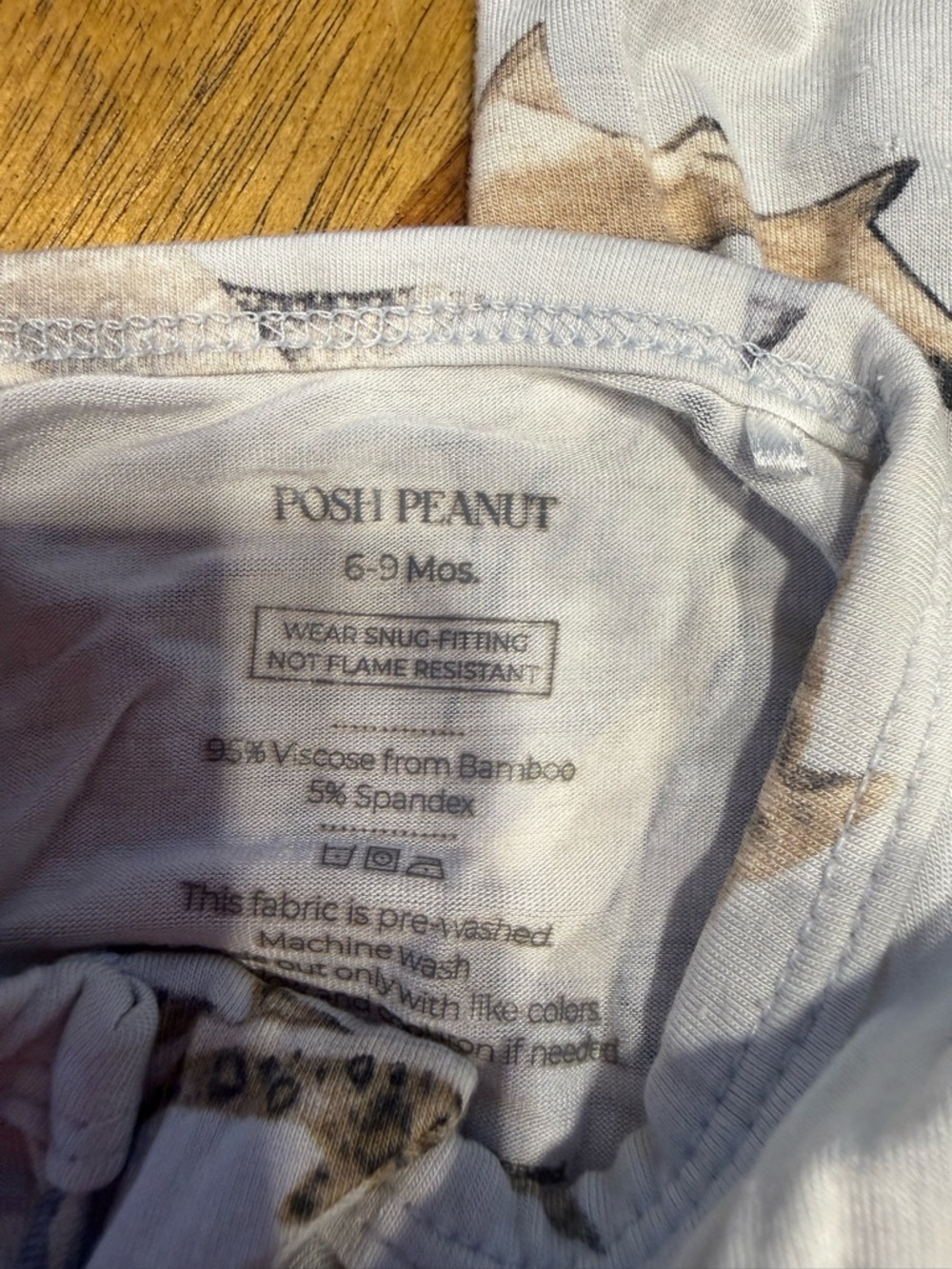 Baby boy bamboo lot 4 pieces Kyte BABY milkberry Caden Lane Posh Peanut Flaws - Picture 5 of 10